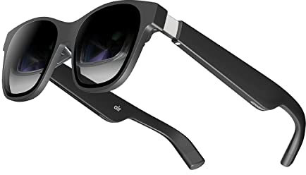 XREAL Air AR - Gafas de realidad aumentada, anteriormente Nreal, gafas inteligentes con teatro virtual Micro-OLED masivo de 201 pulgadas, gafas de realidad aumentada, reloj, transmisión y juego en
