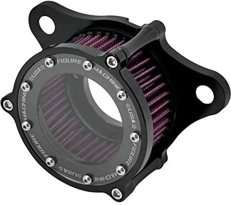 HCmotorku Sistema di filtraggio di aspirazione del pulitore dell'aria per moto adatto per Harley Sportster XL Iron 883 1200 Forty Eight 2004-2023