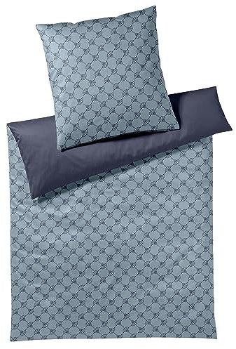Joop! Bettwäsche Cornflower Double deep Ocean 1 Bettbezug 135 x 200 cm + 1 Kissenbezug 80 x 80 cm
