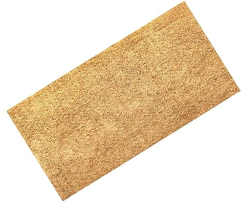 CIMAXIC 1rolle Kokosfaser-Matte Für Reptilien Natürliche Kokosfasereinlage Als Tiermatte Und Pflanzenschutz Für Terrarium Garten Und Haustierkomfort