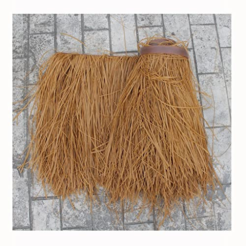 1 M X 50 Cm Synthetische Strehdachinung Für Tiki-Bar In 1 Rolle, Langlebige Stroh Palm Thatch Rolle, Tiki Hütten Gras Dachschirmabdeckung Mini-Bar-Dach Und Terrassen-Sonnenschutz-Colour: Yellow c(Yell