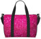 YUNWEIKEJI Rosa Glitzer bedruckt, Große Strandtasche, Umhängetasche, Reisetasche - Tragetasche, Handtasche mit Griffen und Riemen