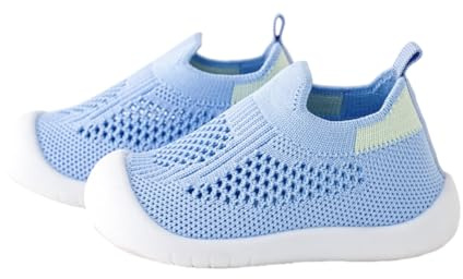 Zapatos Primeros Pasos niño niña. Zapatillas bebé Transpirables Antideslizantes.