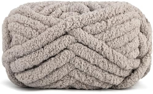 226g Dicke Yarn Zum Handstricken, Diameter 2cmDicke YarnGarn Strickgarn, DickeYarn Zum HäKeln,Yarn DickesGarn Flauschig, DickeYarn FüR Decke, Grobstrick Weiches Wollgarn Haustier Bett Sofa