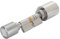 Smart Cylinder Lock, Fingerprint Scanner BT APP Multiple Unlocking Methods Smart Entry Door Lock for Doors 60-110mm, Easy Installation