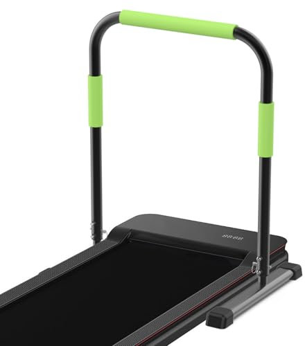 Adjustable Walking Pad Handle only, 19.7 inch Wide, 37.4 inch Max Height, Green