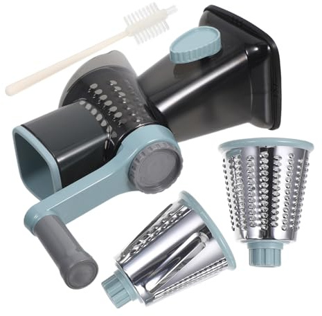 MOTHNUR Broyeur De Fromage Rotatif Découpeuse De Nourriture Trancheuse à Fromage Manuelle De Cuisine Coupe-salade Hachoir à Oignon Trancheuse De Tomate Acier Inoxydable