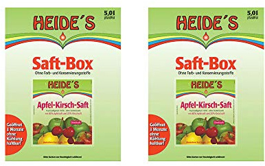 Apfel-Kirsch-Saft, 2 x 5 Liter