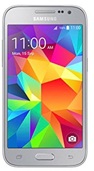 Samsung Galaxy Core Prime Smartphone débloqué 4G (Ecran: 4,5 pouces - 8 Go - Simple SIM - Android 4.4 KitKat) Argent