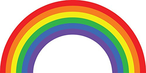 Funky Gifts Rainbow Vinyl Sticker