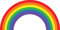 Funky Gifts Rainbow Vinyl Sticker