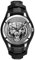Thomas Sabo Herren Armbanduhr Tigerkopf Relief Analog Quarz Leder WA0367-203-201-42 MM