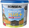 Ronseal 9L Charcoal Grey Fence Life Plus Garden Shed & Fence Paint UV Protection Charcoal Grey
