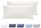 Todocama 2 Kissenbezüge, extra weiche Mikrofaser, hypoallergen, Set von 2-80 x 40 cm, Beige