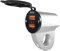 Baceyong wasserdicht 12 V Motorrad QC3.0 Dual USB -Ladeanschlussstromadapter mit digitalem Voltmeter für Smartphones, Tablets und GPS