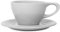 notNeutral LINO Porzellantasse und Untertasse (Hellgrau) (1, 8 oz)