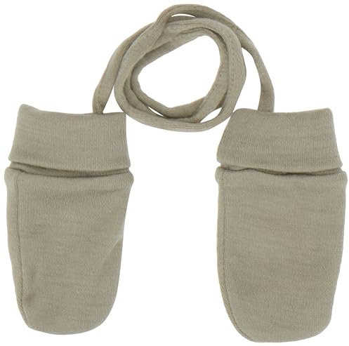 NAME IT Jungen NBMWILLIT Wool Mittens WO/Thumb XXIII Fäustlinge, Vetiver, ONE Size