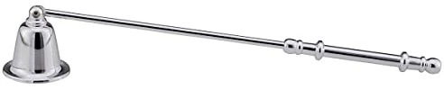 SILBERKANNE Kerzenlöscher Flammenlöscher klassisch L 26 cm Premium Silber Plated edel versilbert in Top Verarbeitung