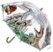 ILS I LOVE SHOPPING DINOSAURI Regenschirm Transparent und Mehrfarbig Unisex Glocke für Kinder für JURASSIC WORLD