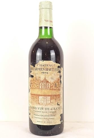 graves château les carmes haut-brion rouge 1974 - bordeaux