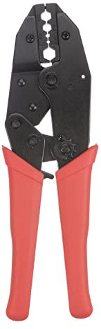 QUARKZMAN Cricchetto pinze pinze Utensile per Crimpatura RG58 RG59 RG62 RG6 .255 .213 .100 .068 .324 Cavo Coassiale connettore BNC, rosso