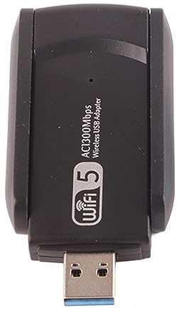 1200 Mbit/s USB 3.0 WLAN-Wireless-Netzwerkkarte, Dual-Antennen-Adapter, Kabellose Antenne für Externe 1300 Mbit/s mit Festplattengehäuse für Laprop-PC