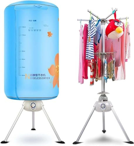 Secadora De Calefacción Eléctrica, Rejilla De Secado De Ropa Redonda Con Calefacción De 65 ℃ / 900 W, Ropa, Zapatos, Calcetines, Sábanas Y Toallas Tridimensionales Con Aire Caliente De 360 °