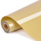 IModeur Plotterfolie Textil Gold – 30,5 x 400 cm Flexfolie Plotter Textil Gold für Silhouette Cameo, Textilfolie Plotter für Kleidung, Mützen, Hosen, andere Stoffe