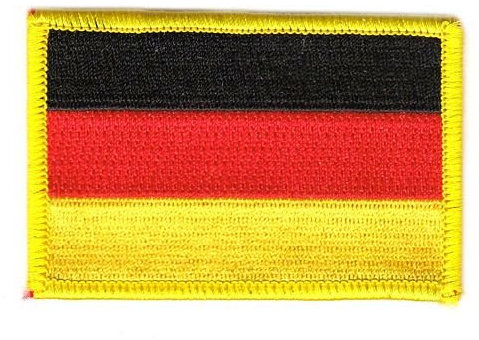 Flaggen Aufnäher Patch Deutschland Fahne Flagge