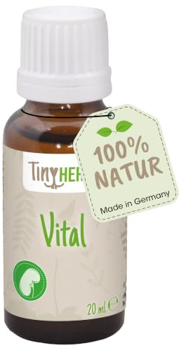 cdVet Naturprodukte NagerVital 20 ml - Kaninchen - Meerschweinchen - Unterstützung der Leber- und Nierenfunktion - Stoffwechselvorgänge positiver Einfluss auf Haut und Haar - Nahrungsergänzung -