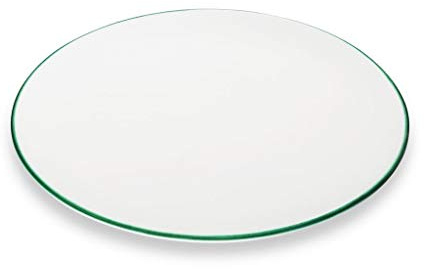 GMUNDNER KERAMIK Manufaktur 0190tfcu28 Verde Borde Plato Llano Cup, diámetro 28 cm