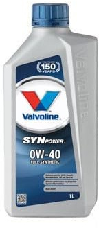 Valvoline Motoröl 0W-40 SynPower Motor Öl ACEA A3/B4 API SP 1L Kompatibel mit VW Golf 7 Schrägheck 5G1, BQ1, BE1, BE2 Golf 4 Schrägheck 1J1 Golf 6 5K1 Golf 5 Schrägheck 1K1 POLO 9N