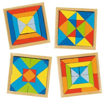 Legespiel (Kinderspiel), 4-Fach Sortiert