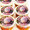 Debs Kitchen Cakes Photo Toppers - Pre-Cut - 4cm x 24 - Edible Wafer - Your Own Photo