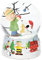 Roman Peanuts Charlie Brown and Snoopy O Christmas Tree Musical Water Globe by