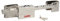 Lampa 98569 Zanna Jumbo, Cadenas de Porte arrière en Acier Inoxydable