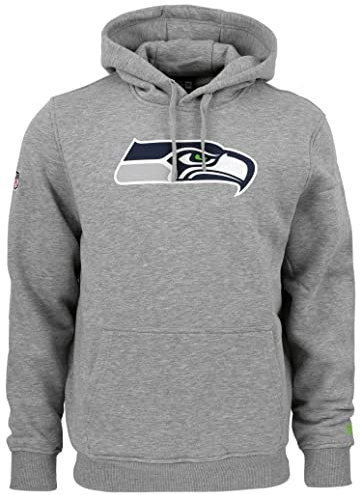 New Era - NFL Seattle Seahawks Team Logo Hoodie, Grau, 4XL