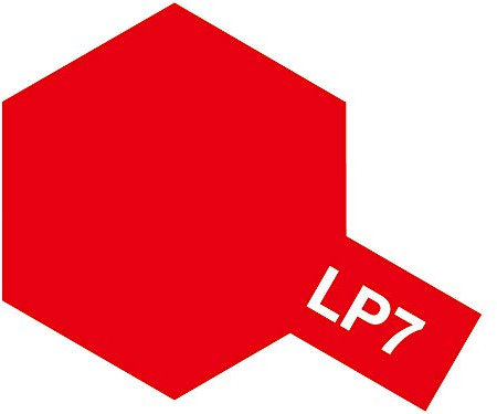Tamiya Peinture laquée : LP7 - Rouge Pur