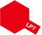 Tamiya Peinture laquée : LP7 - Rouge Pur