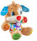 Fisher-Price Lernspaß-Hündchen mit drei Stufen | sprechendes Kuscheltier mit Musik als Kinderspielzeug und Baby Spielzeug | Interaktiver Teddybär, Version: Italienisch, FPM51