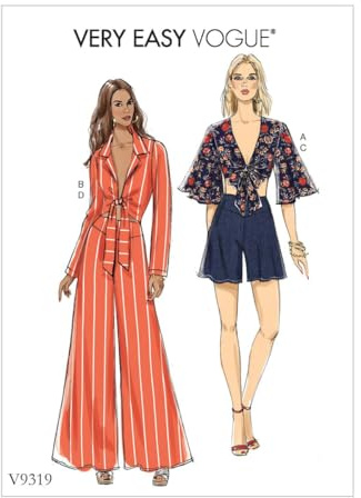 Vogue Pattern, Paper, Plain, One Size