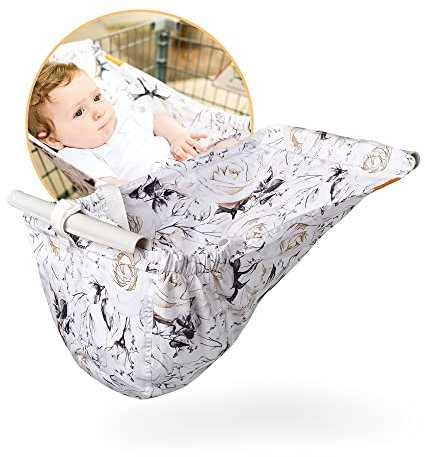 Binxy Baby Einkaufswagen Hängematte (Aufkommende Rosen)