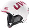 uvex hlmt 50 - robuster Skihelm für Damen und Herren - individuelle Größenanpassung - optimierte Belüftung - White-pink matt - 55-59 cm
