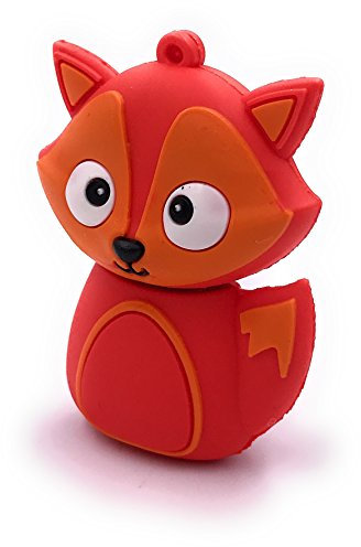 H-Customs Clé USB Motif renard 8 Go 16 Go 32 Go 64 GB USB 3.0