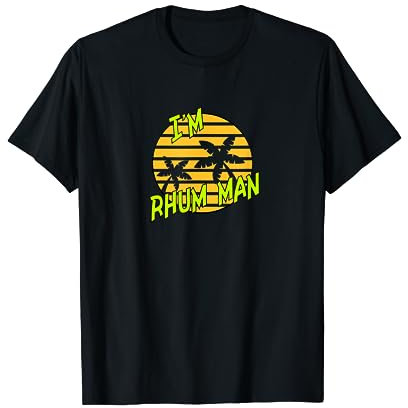 I'm Rhum Man Humour Homme Alcool T-Shirt