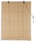 Julido Bambusrollo 80x220cm, Natur, Raffrollo Fensterrollo innen, Sichtschutz, Sonnenschutz, Blendschutz, Fensterdekoration Boho, Blickdicht und lichtdurchlässig