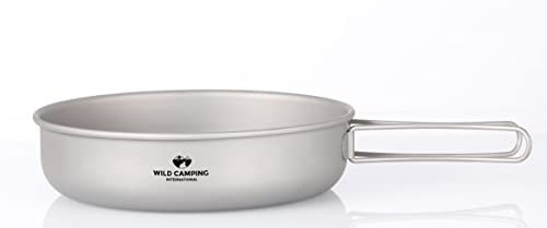 Wild Camping International Titanium 18cm Frying Pan