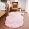 Ghouse Home Teppich Kurzflor Teppich Flauschig Anti-Rutsch Unterseite Waschbarer Wohnzimmer Carpet Rosa 60x120 cm
