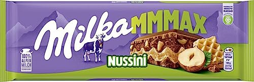 Milka Chocolat | Milka Xxl Bar Nussini | Milka Barre | Chocolat Milka Tablette | 270 Gramme Total