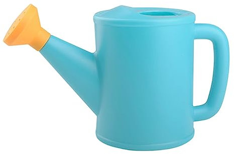 Arrosoir pour plantes d'intérieur, mini jardin appartement, arroseur, arrosoir, arroseur, plastique polyvalent, grande capacité, 3 l, long bec, arrosoir pour le jardin, fleurs (X1 bleu, taille unique)
